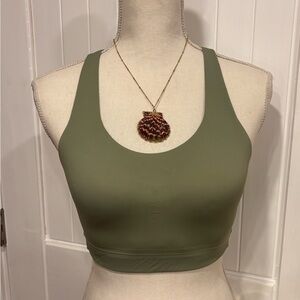 🍀Athleta Women's Advance Bra
Eucalyptus Olive Size 34D💚